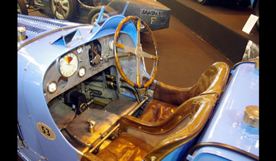 Bugatti Type 53 All-Wheel-Drive Racing car 1931 interior